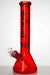 14 inches spark 9 mm classic beaker bong-Red-3026 - One Wholesale