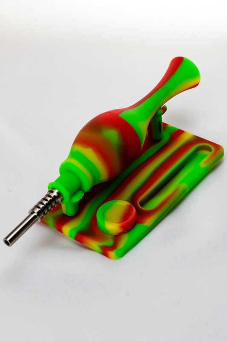 Silicone nectar collector kits-Rasta-3081 - One Wholesale