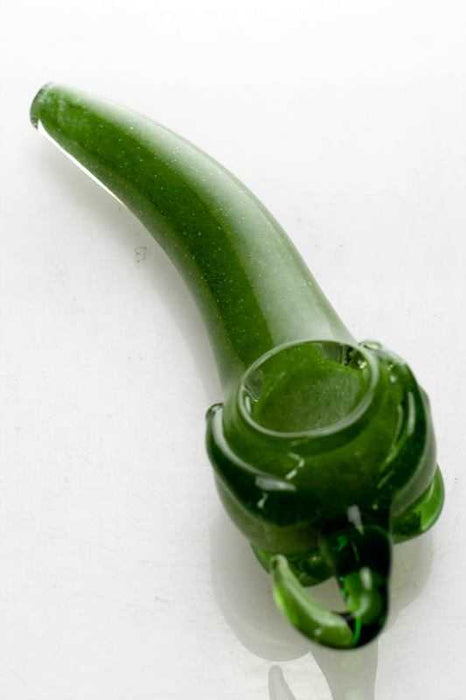 Pepper Soft Glass Hand Pipe- - One Wholesale