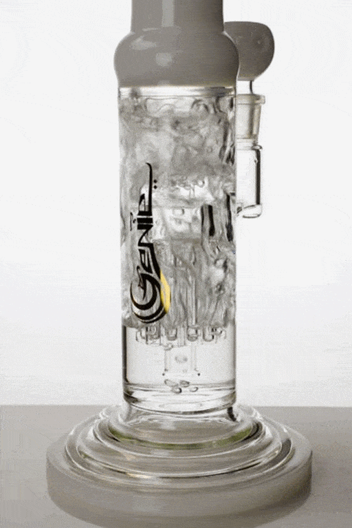 12" genie glass 10-arm water recycled bong- - One Wholesale