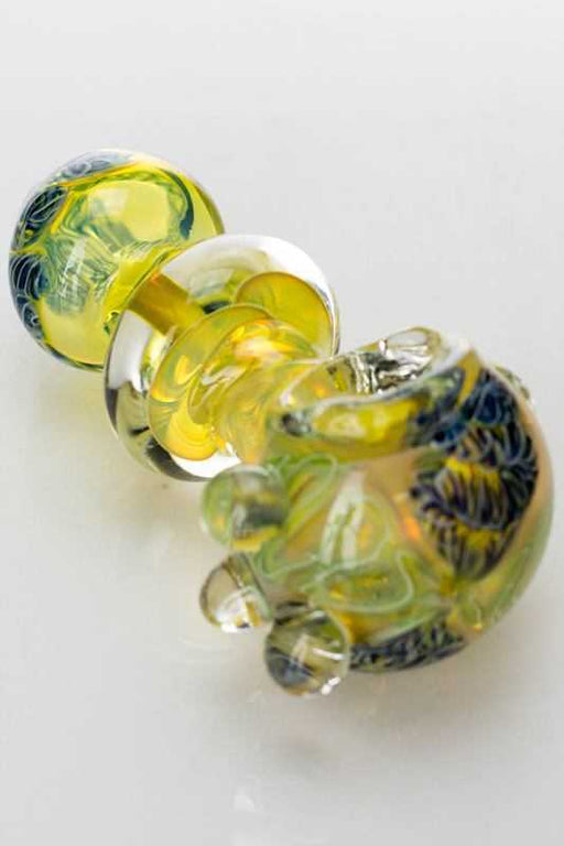 Heady soft glass hand pipe- - One Wholesale