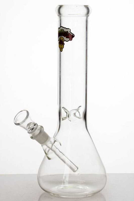 Clear glass beaker water bong-10 inches-3192 - One Wholesale