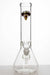 Clear glass beaker water bong- - One Wholesale