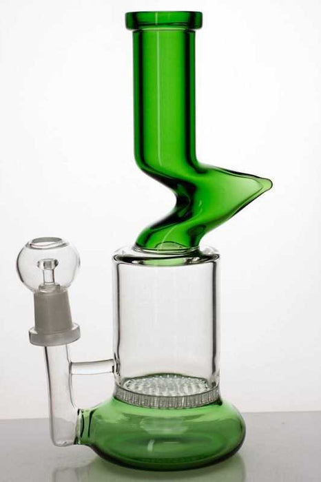 8" 2-in-1 honeycomb flat diffused bubbler- - One Wholesale
