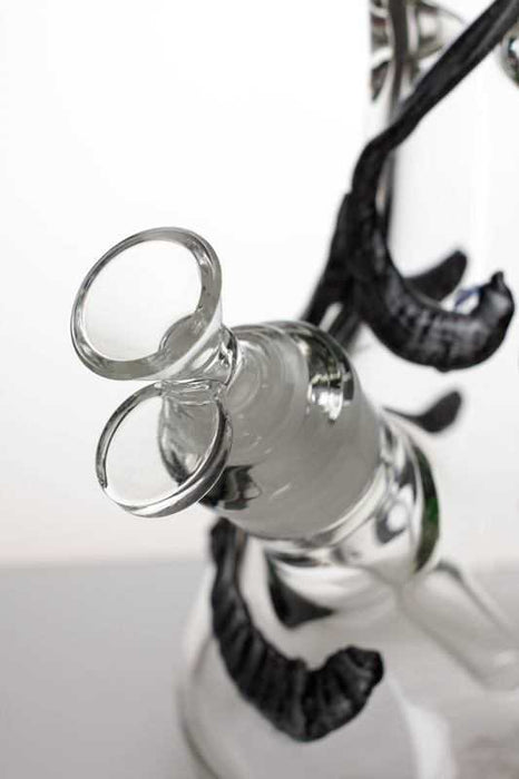 13" heavy glass Artwork beaker water bong- - One Wholesale