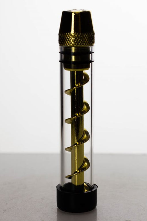 Twisty D1 Glass Blunt-Gold-3277 - One Wholesale