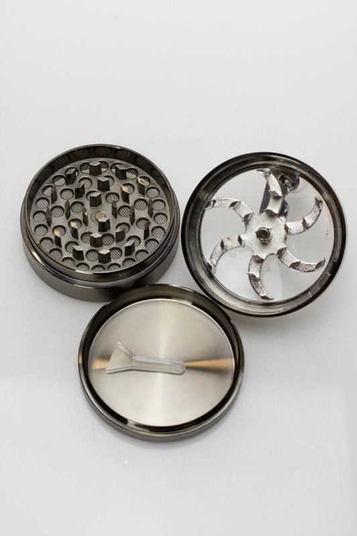 3 parts aluminum herb grinder with handle Regular Grinder ONE