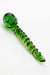 Skull Shape Glass Dabber-Green - One Wholesale