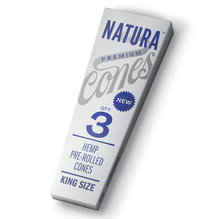 Natura – Natura Hemp Pre-Rolled Cones Box of 32 Pre-rolled Cone (Display Pack) NATURA