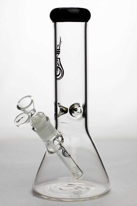 12 inches Classic beaker glass water bong-Black-3377 - One Wholesale