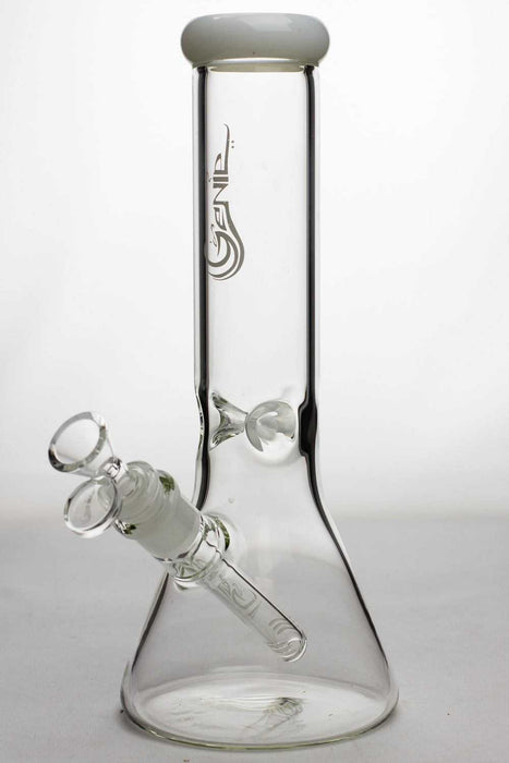 12 inches Classic beaker glass water bong-White-3378 - One Wholesale