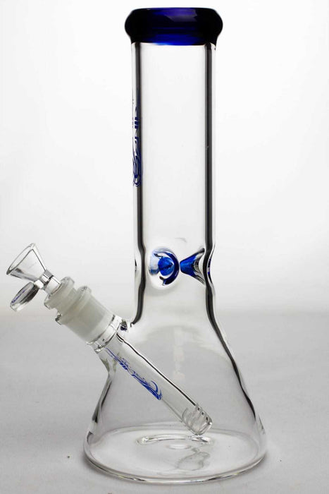 12 inches Classic beaker glass water bong- - One Wholesale