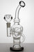 10" Round base recycle bubbler with honeycomb diffuser Other Shaped Bong ONE Black