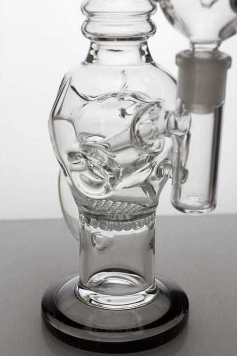 10" Round base recycle bubbler with honeycomb diffuser Other Shaped Bong ONE