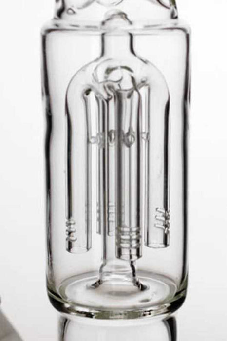 12" 4 Tree arms glass beaker Bong- - One Wholesale