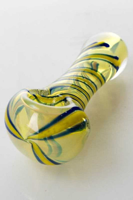 Soft glass 3395 hand pipe- - One Wholesale