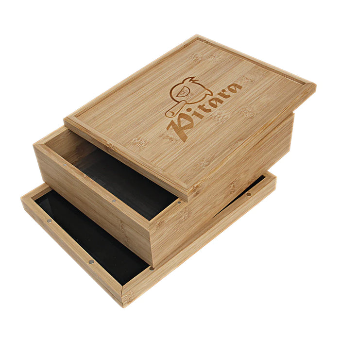 Smoke Pitara - POLLINATOR WOOD STASH BOX Stash Box Smoke Pitara