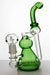 8" inline diffused oil rig-Green - One Wholesale