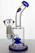 6" shower head diffuser oil rig-Blue-3433 - One Wholesale