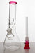 8" 9-pinch ice catcher glass water bong- - One Wholesale