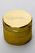 Genie 4 parts aluminium large grinder-Gold - One Wholesale