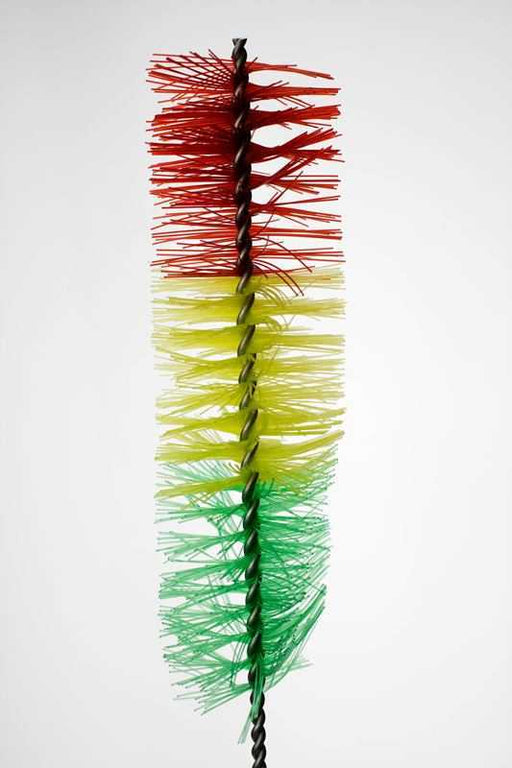 14 in. Nylon tube rasta brush- - One Wholesale