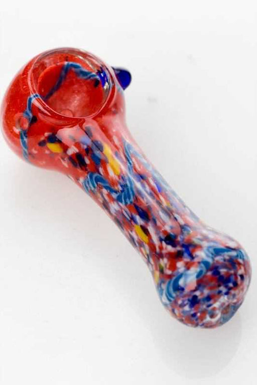 3.5" soft glass 3479 hand pipe- - One Wholesale