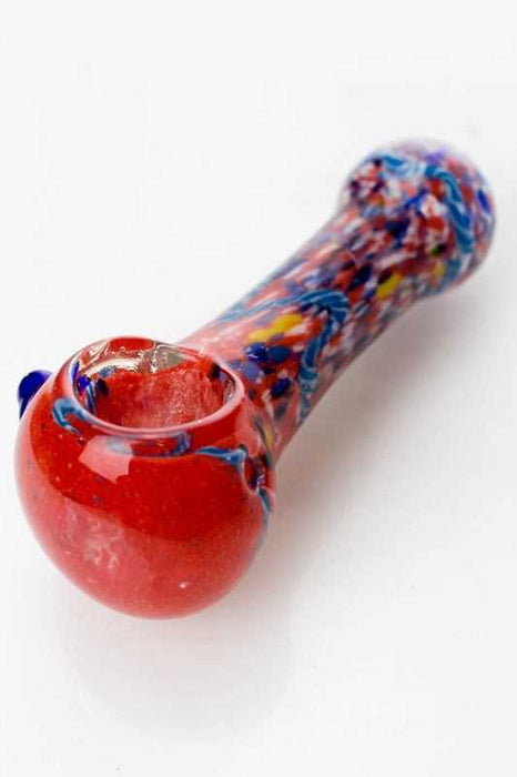 3.5" soft glass 3479 hand pipe- - One Wholesale