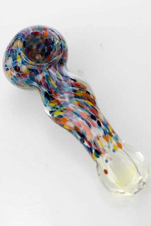 3.5" soft glass 3480 hand pipe- - One Wholesale