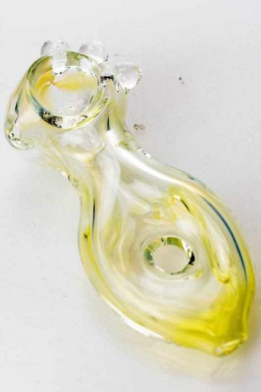 3.5" soft glass 3485 hand pipe- - One Wholesale