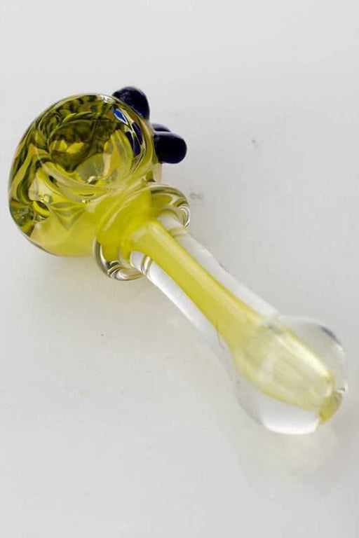 3.5" soft glass 3486 hand pipe- - One Wholesale