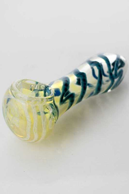 3.5" soft glass 3488 hand pipe Glass Pipe ONE