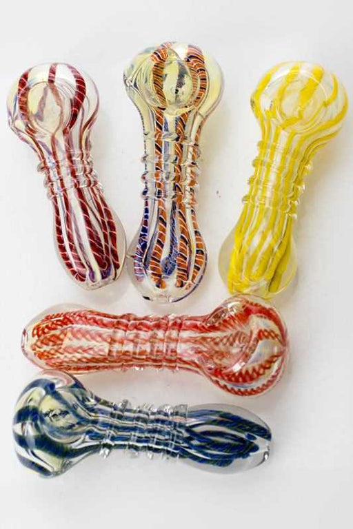 3.5" soft glass 3489 hand pipe Glass Pipe ONE