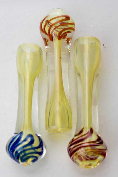 3" soft glass 3491 one hitter- - One Wholesale