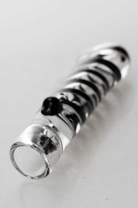 3" soft glass 3494 one hitter- - One Wholesale