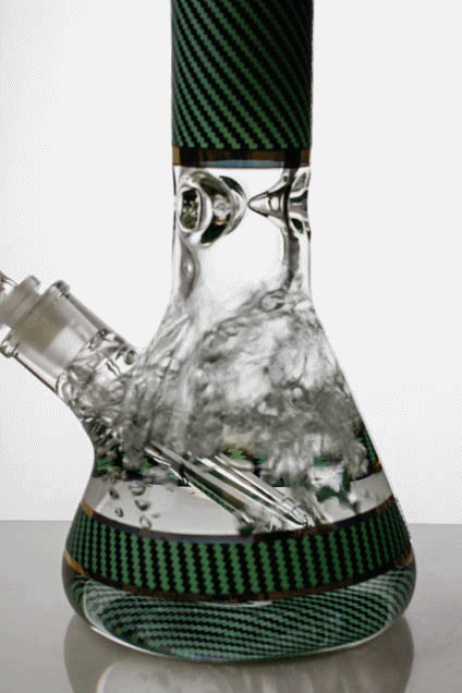 14 in. mosaic pattern heavy glass beaker bong Glass Bong ONE