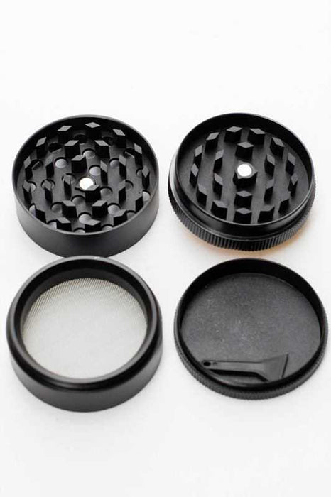 Convex lens emoji 4 parts metal grinder- - One Wholesale