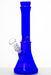 10 inches colored glass water pipe-Blue - One Wholesale