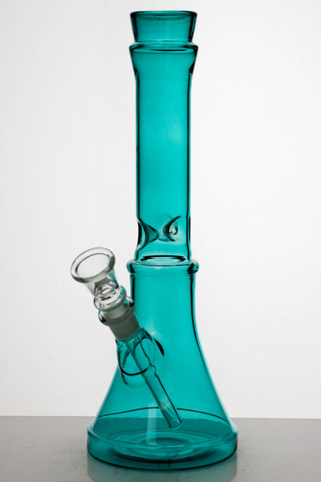 10 inches colored glass water pipe-Sky Blue - One Wholesale