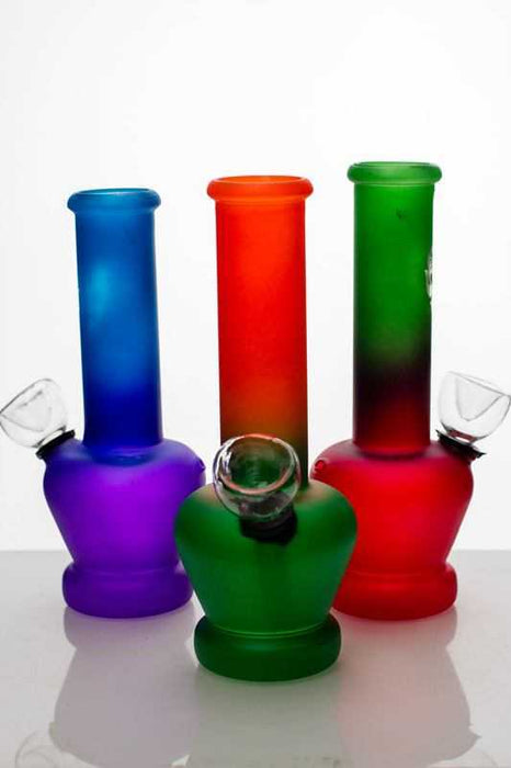 5.5" two tone color glass water bong-Type 3546 - One Wholesale