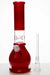 10" red colored glass water pipe- - One Wholesale