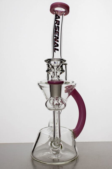 7" arsenal skinny recycled bubbler- - One Wholesale