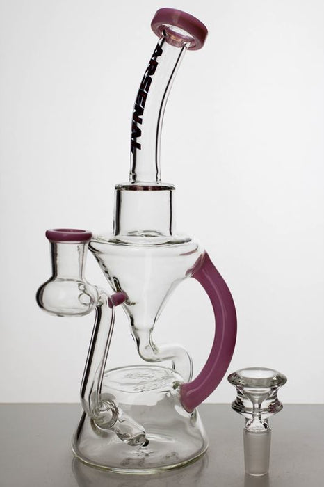 7" arsenal skinny recycled bubbler- - One Wholesale