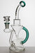 7" arsenal skinny recycled bubbler-Teal-3586 - One Wholesale