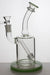 8" fixed barrel stem diffuser water bubbler- - One Wholesale