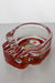 Round cranium design glass ashtray- - One Wholesale