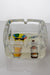 Square party design glass ashtray- - One Wholesale