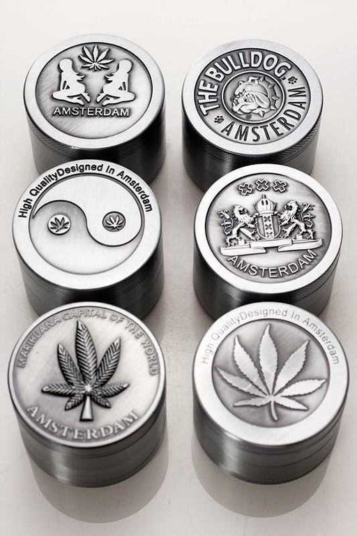 High Quality designed in Amsterdam Metal grinder Display Pack ONE