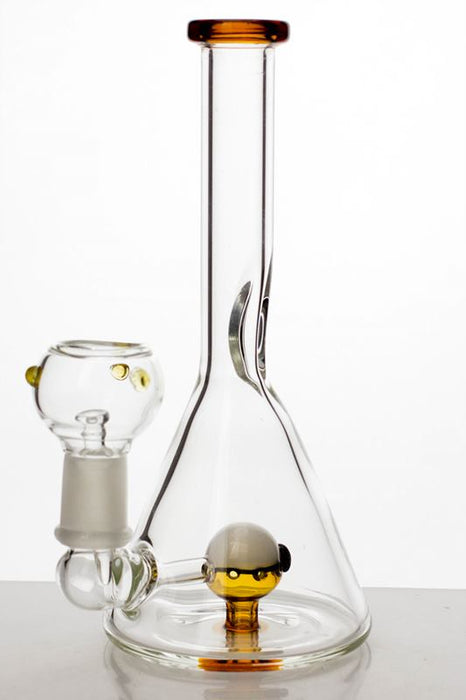 6" pokeball diffuser  oil rig-Amber - One Wholesale