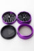 Genie High quality Aluminium 4 parts two tone grinder- - One Wholesale